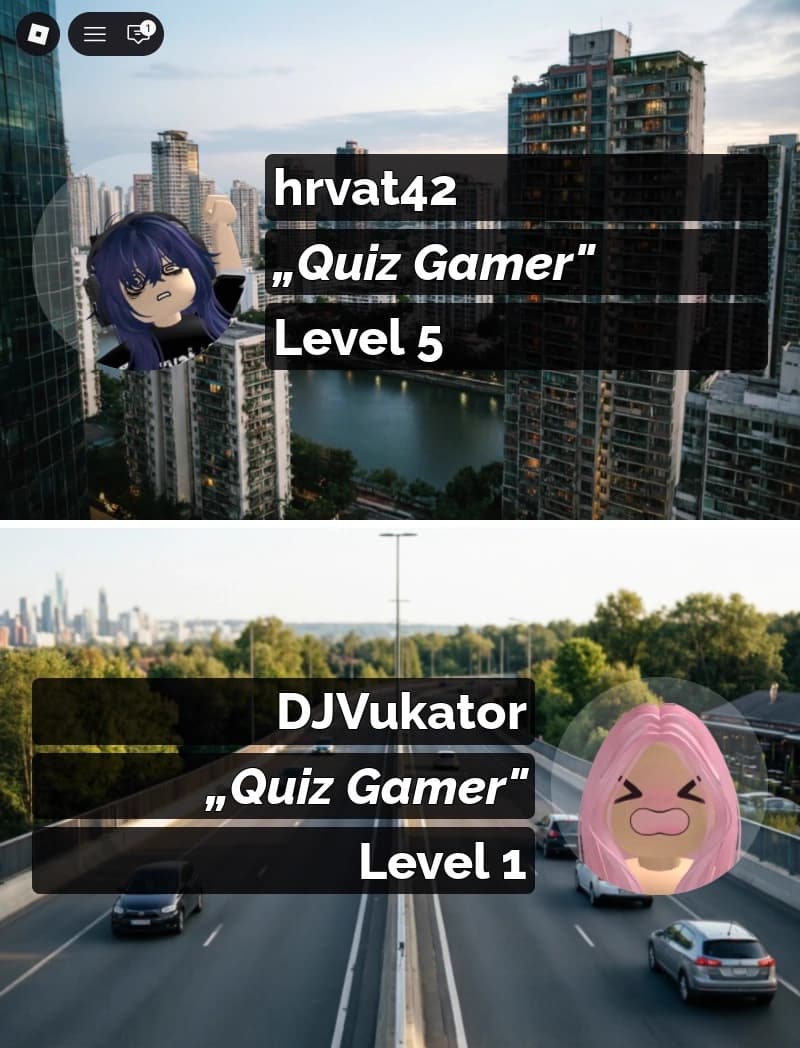 Showcasing various customization features including banners and quotes.